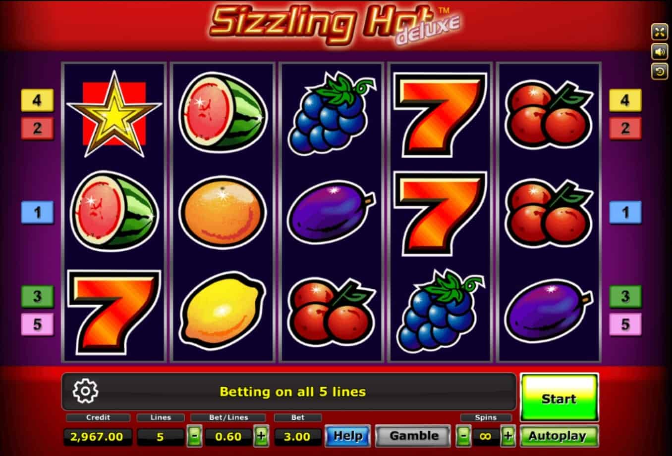 Sizzling Hot SlotXO Game