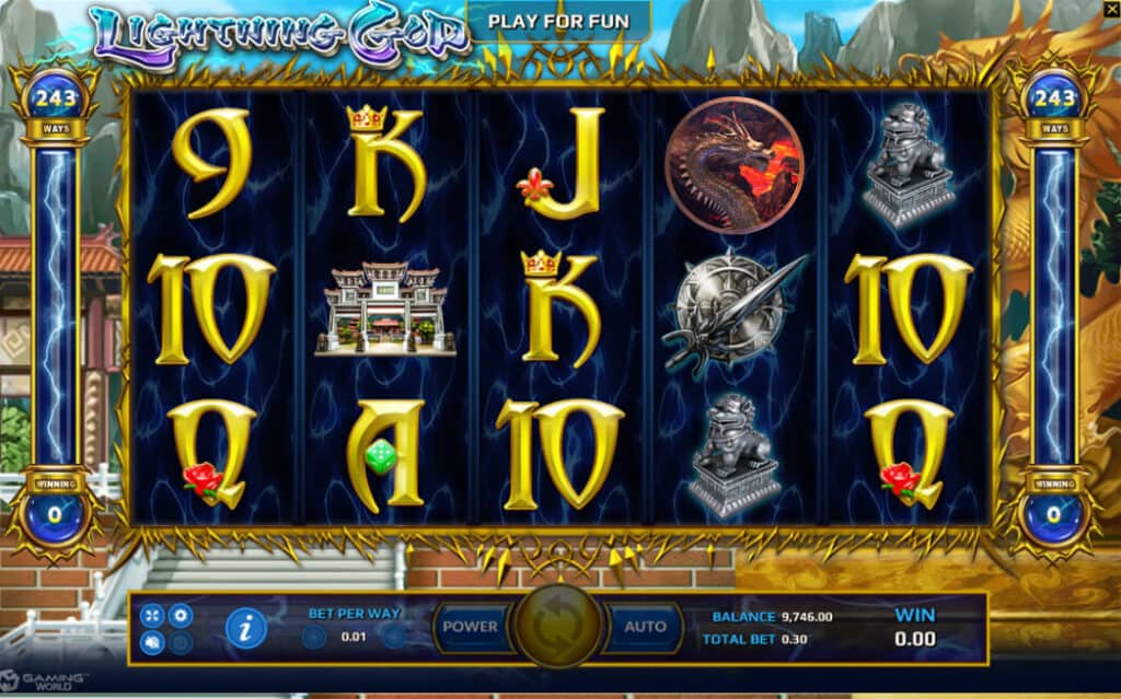 เกม สล็อต xo - Lightning God