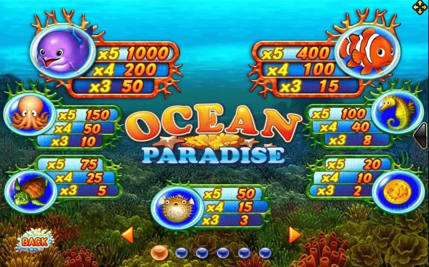 Ocean Paradise Info slotxo โปรสมาชิกใหม่ 100% Ocean Paradise Info slotxo โปรสมาชิกใหม่ 100%