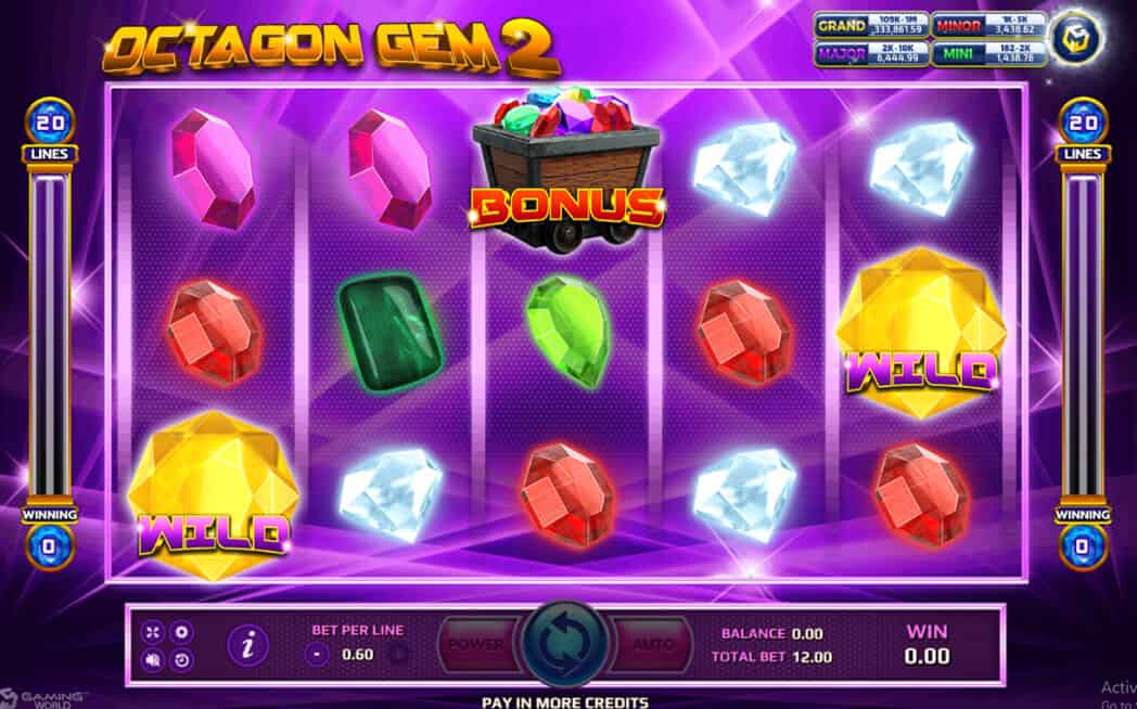 Octagon Gem2 Game XOSlot