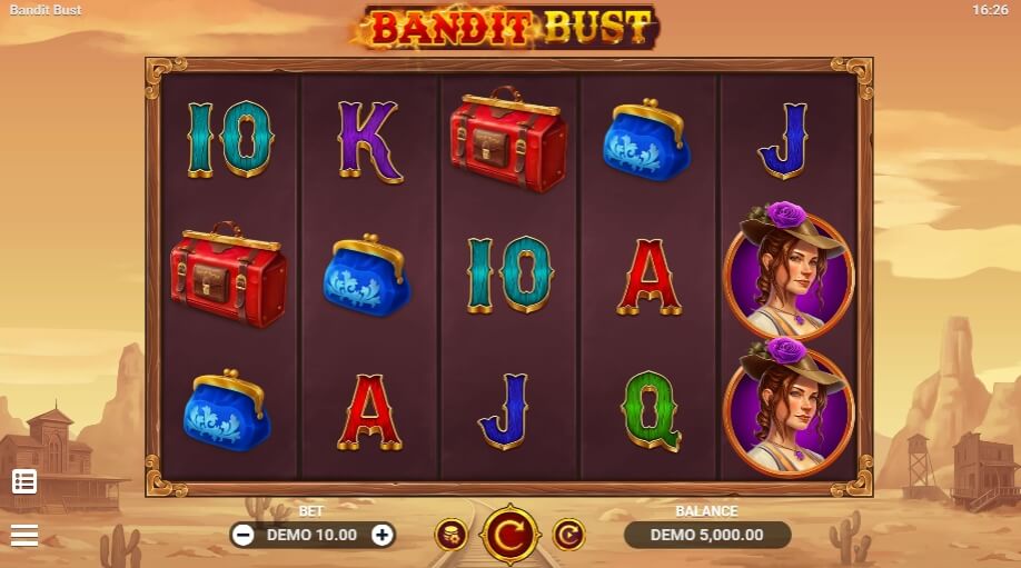 BANDIT BUST EVOPLAY slotxo168